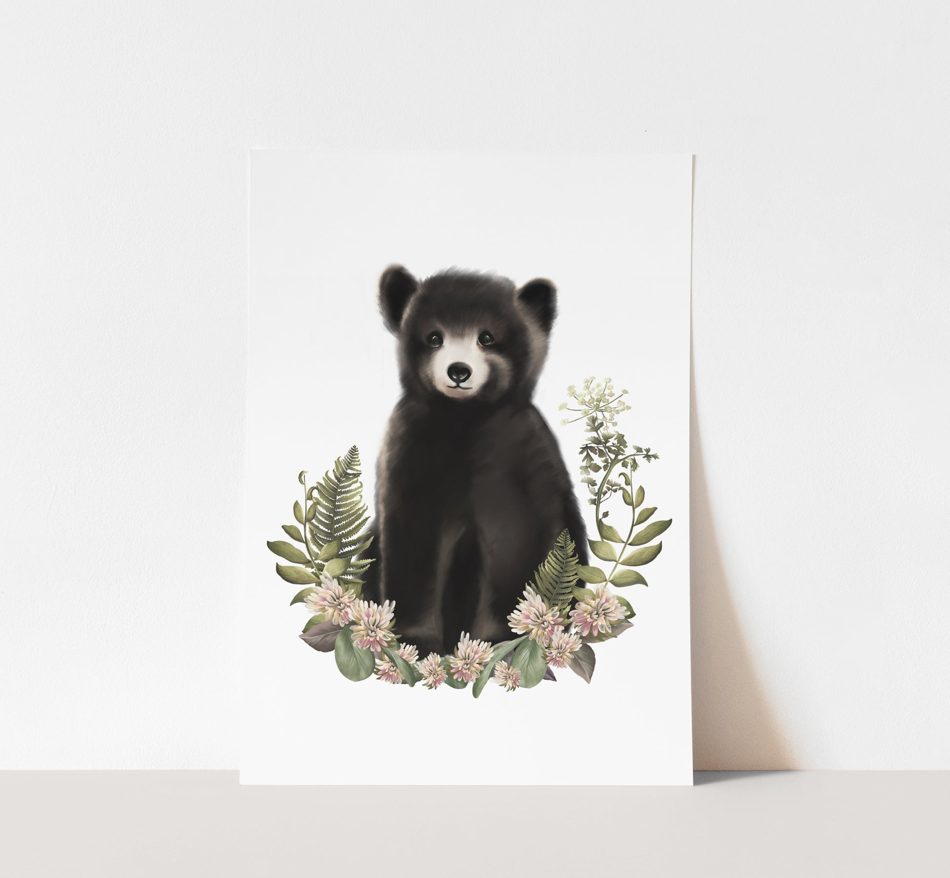 Bramble Bear Art Print- Studio Q - Art by Nicky Quartermaine Scott