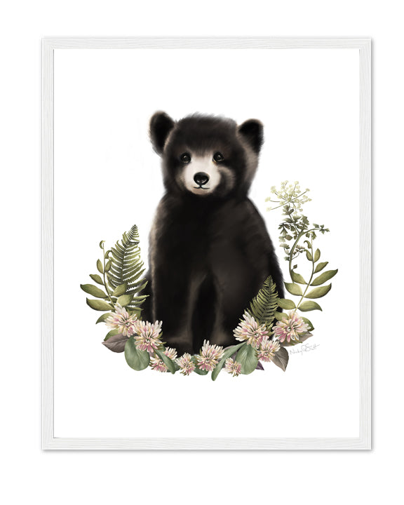 Bramble Bear Art Print- Studio Q - Art by Nicky Quartermaine Scott