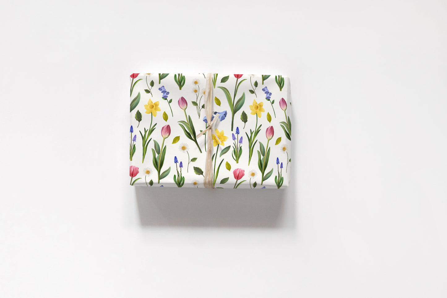 Springtime Florals Wrapping Paper- Studio Q - Art by Nicky Quartermaine Scott